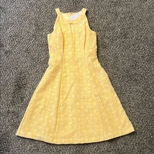Elegant Yellow Dress